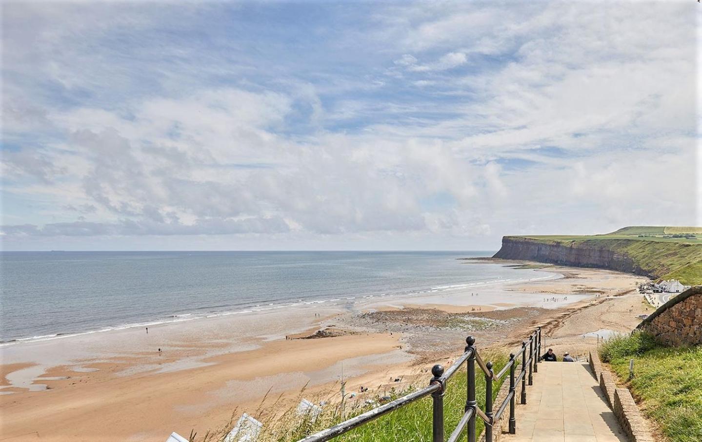 Sandside Beachfront Cottage Perfectly Saltburn ภายนอก รูปภาพ